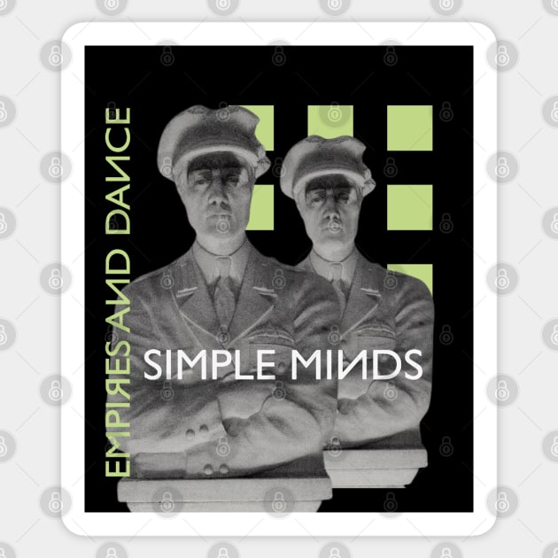 Simple Minds Empires & Dance Sticker by Timeless Chaos